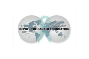 BCPBF The Cancer Foundation logo with teal ribbon
