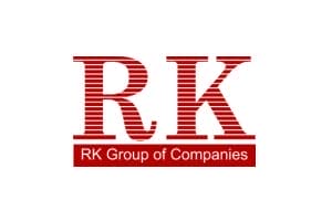 RK Group of Companies logo in red