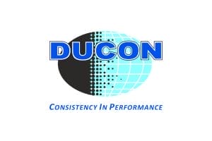 DUCON logo with globe and tagline